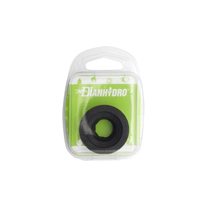 MORSETTO GOMMA NERA BLISTER 32 x 26 mm