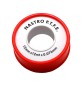 ROTOLINO NASTRO TEFLON P.T.F.E. ECONOMICO MT 12 mm 12 x 12 mt x 0,076