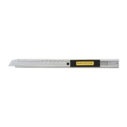 OLFA CUTTER 9 MM INOX SRV-1 C/BLOCCO AUTOMAT