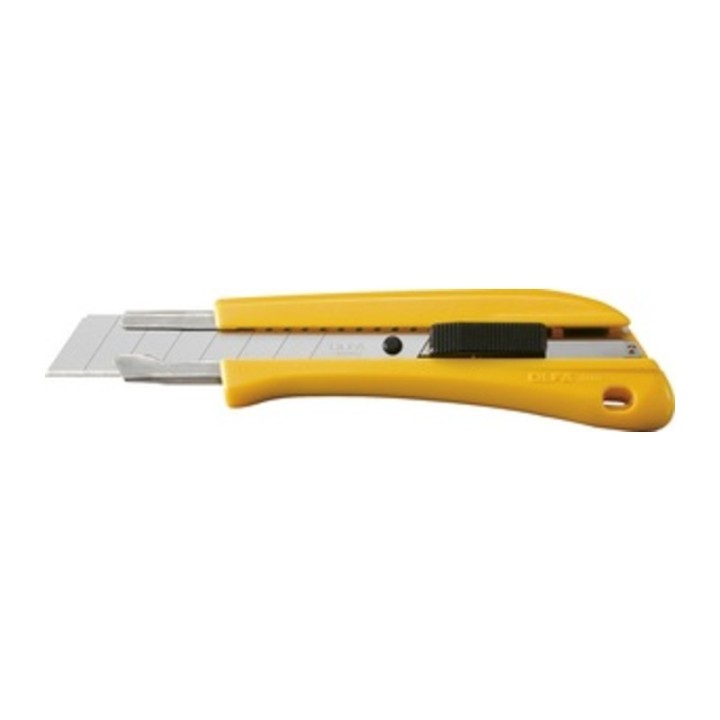 OLFA CUTTER 18 MM ABS BN-AL CURSORE E BLOCCO