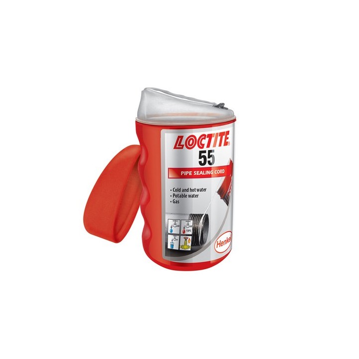 NASTRO SIGILLARACCORDI LOCTITE 55 NYLON 160 mt