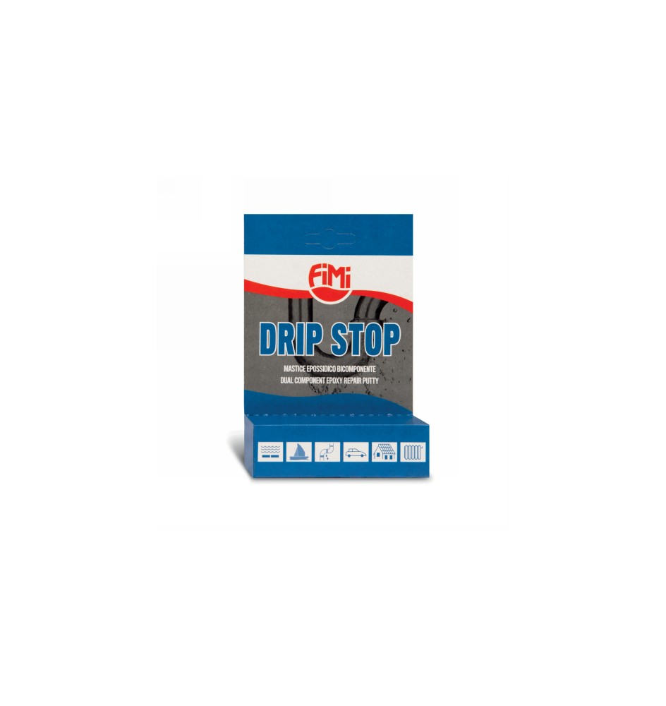MASTICE EPOSSIDICO BICOMPONENTE DRIP STOP 65 gr