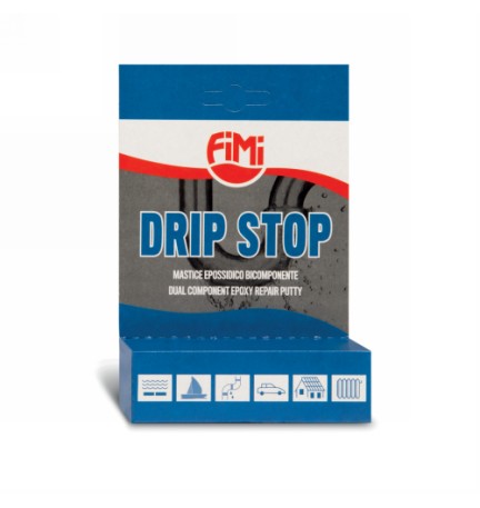 MASTICE EPOSSIDICO BICOMPONENTE DRIP STOP 65 gr