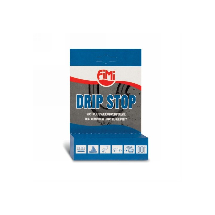 MASTICE EPOSSIDICO BICOMPONENTE DRIP STOP 65 gr