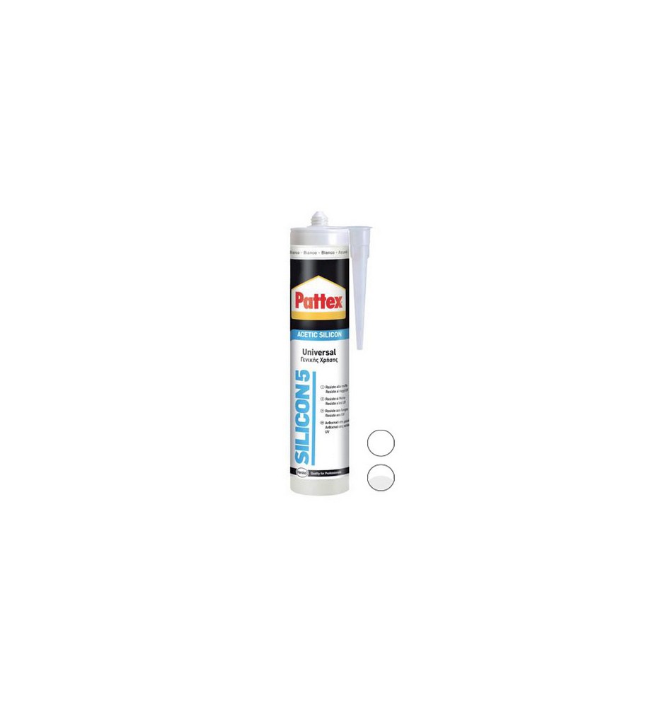 SILICONE SISTA S5 UNIVERSALE HENKEL 280 ml - Bianco