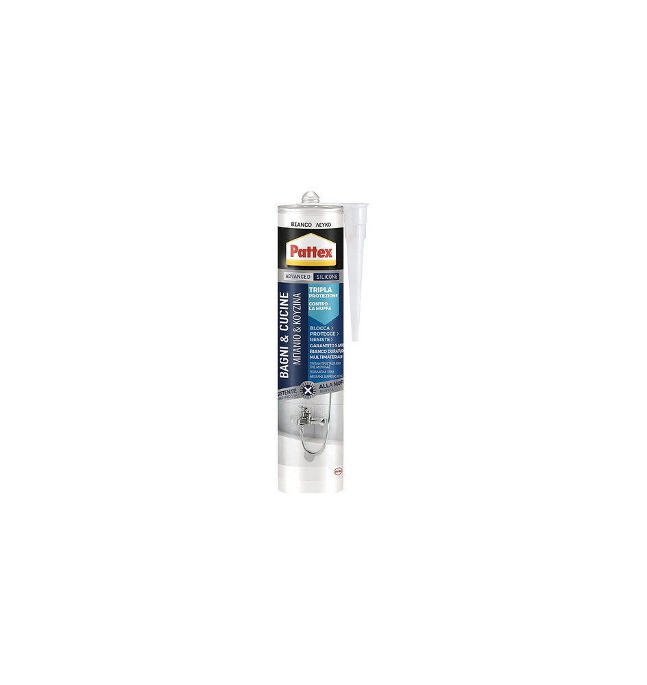 SILICONE SISTA STOP MUFFA HENKEL 300 ml Bianco