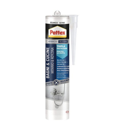 SILICONE SISTA STOP MUFFA HENKEL 300 ml Bianco