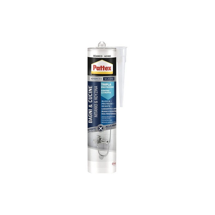 SILICONE SISTA STOP MUFFA HENKEL 300 ml Bianco