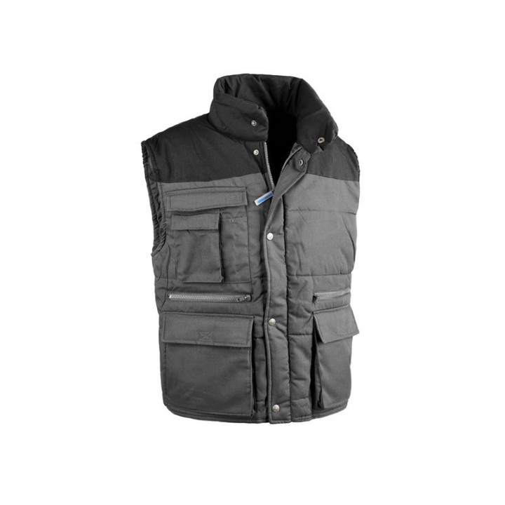 GILET ANTARES GRIGIO-NERO MIS. XL