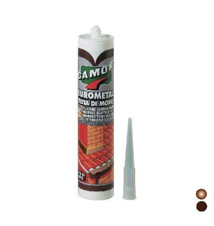 SILICONE NEUTRO EUROMETAL Rame - 280 ml