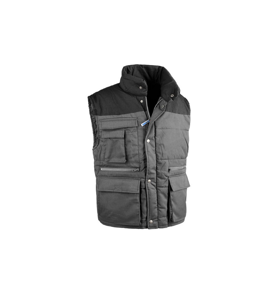 GILET ANTARES GRIGIO-NERO MIS. XXL