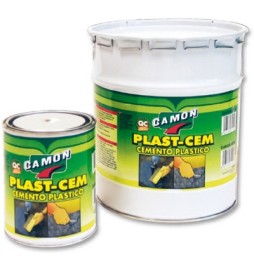 CEMENTO PLASTICO "PLAST-CEM" PER RIPARAZIONI NERO 5 Kg