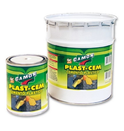 CEMENTO PLASTICO "PLAST-CEM" PER RIPARAZIONI NERO 5 Kg