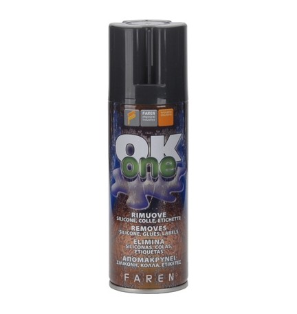 SPRAY RIMUOVI SILICONE E COLLE "OK ONE" 200 ML 200 ml