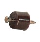SC REGGIPIANO C/CHIODO SFILABILE MARRONE 12 PZ