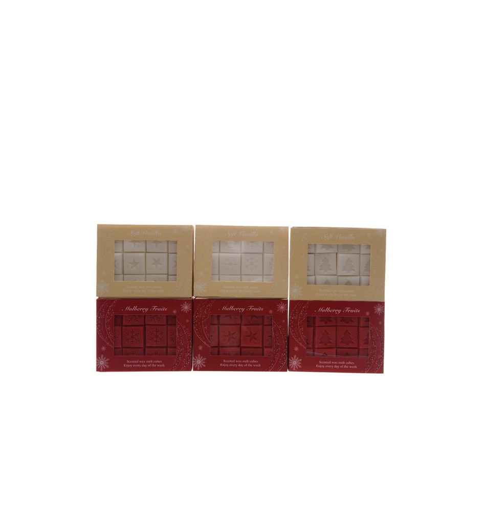 CUBETTI CERA PROFUMATA ASSORTITI PZ.12