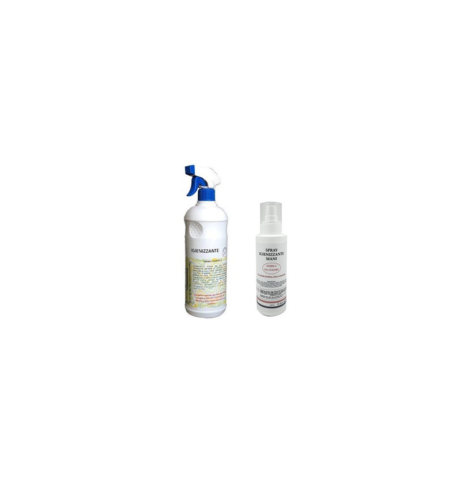 IGIENIZZANTE MANI SPRAY BASE ALCOLICA TOP QUALITY 1 Lt