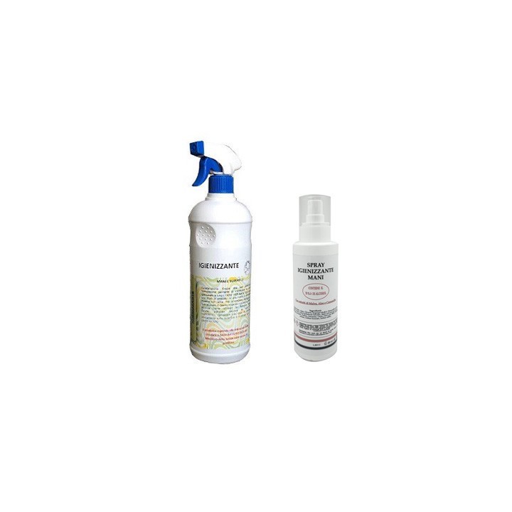 IGIENIZZANTE MANI SPRAY BASE ALCOLICA TOP QUALITY 1 Lt