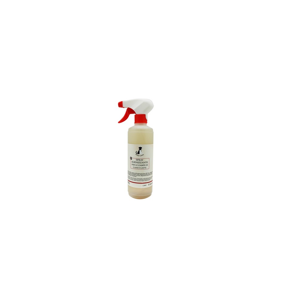 SPRAY IGIENIZZANTE PER LE ZAMPE DI CANI E GATTI 500 ml
