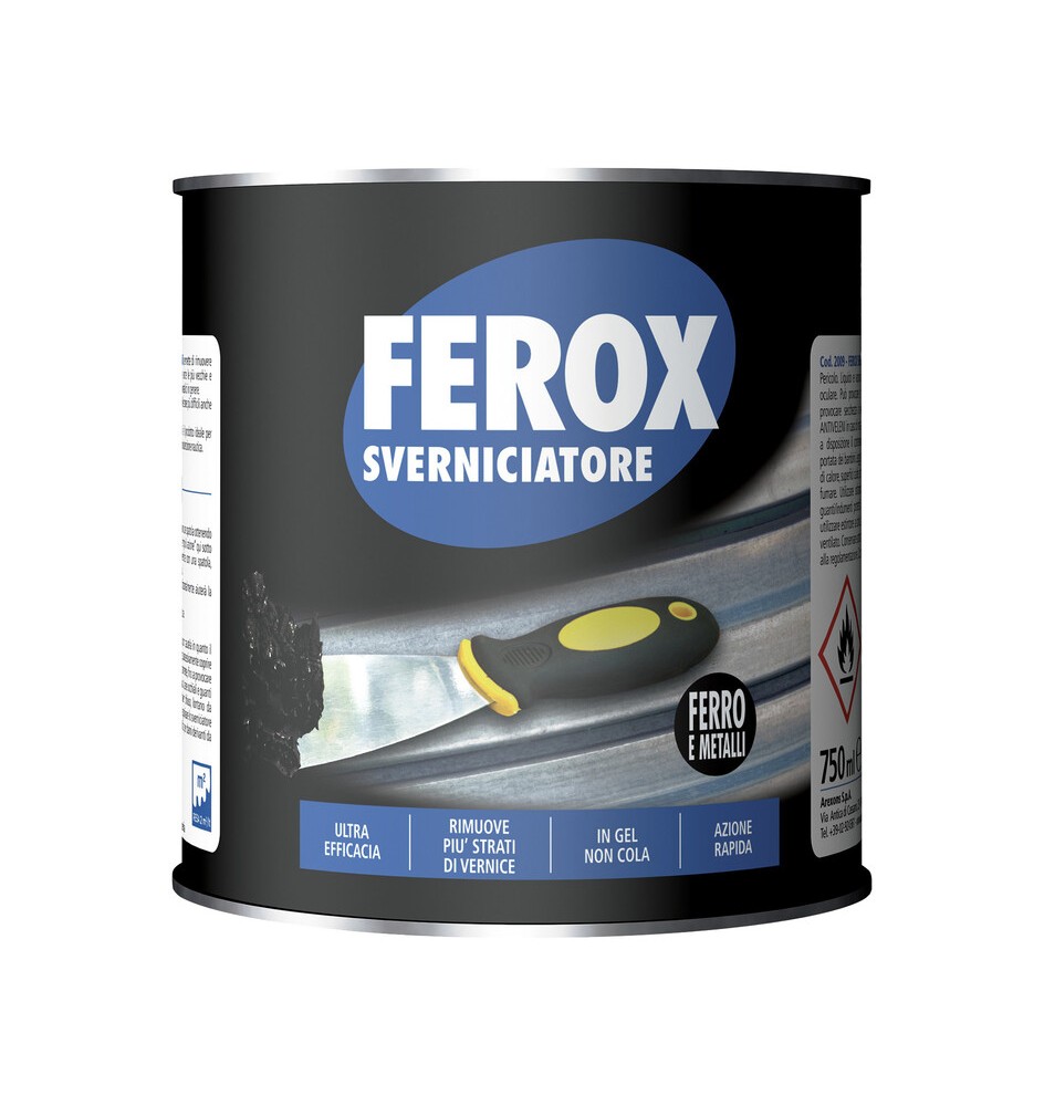 AREXONS FEROX SVERNICIATORE FERRO E METALLI 750 ML