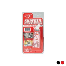 SIGILLANTE SILICONICO SUPERSIL ALTA TEMPERATURA 60 ml - Nero