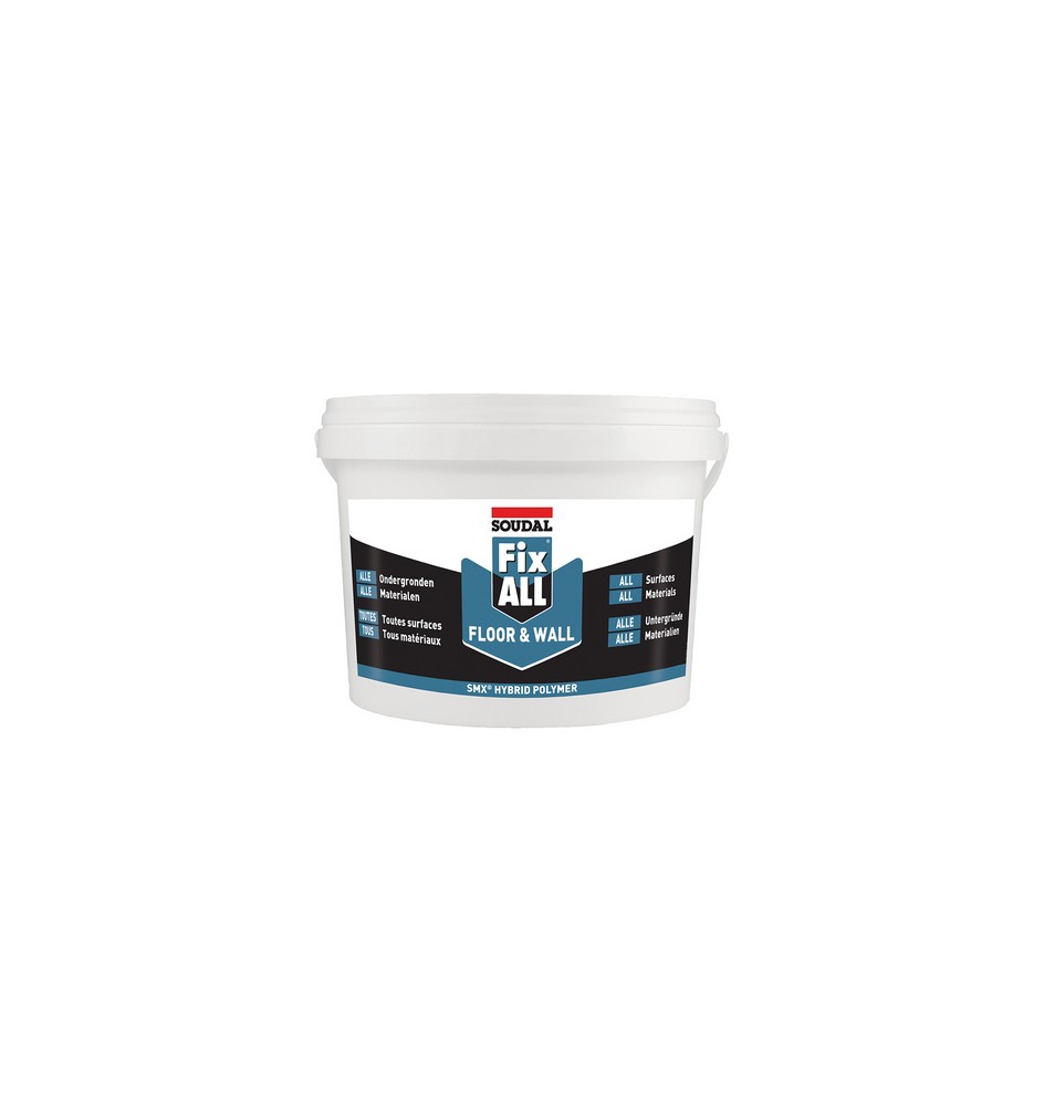 ADESIVO DA COSTRUZIONE FIX ALL FLOOR AND WALL Bianco kg 4