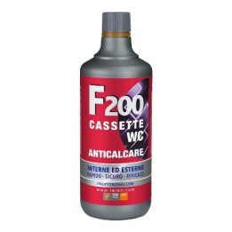 TRATTAMENTO ANTICALCARE CASSETTE WC "F200" 1 lt