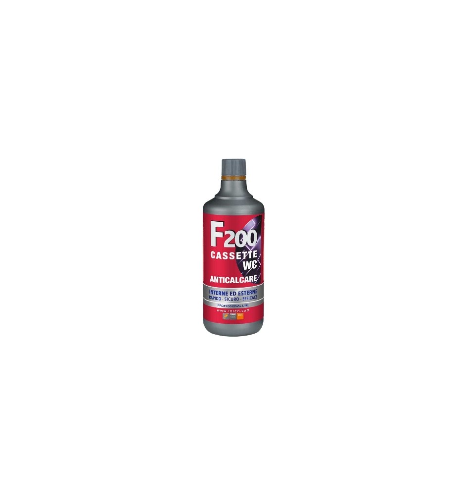 TRATTAMENTO ANTICALCARE CASSETTE WC "F200" 1 lt