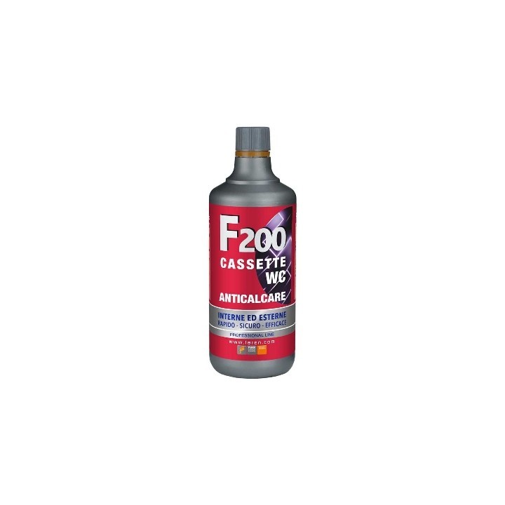 TRATTAMENTO ANTICALCARE CASSETTE WC "F200" 1 lt