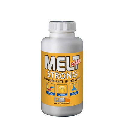 DISGORGANTE IN POLVERE MELT STRONG 600 gr