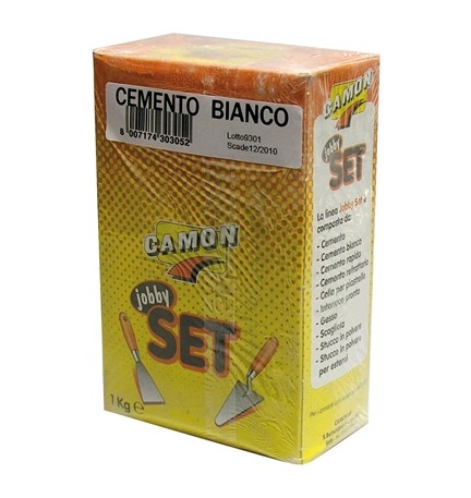 CEMENTO BIANCO IN BRIK JOBBY 1 Kg