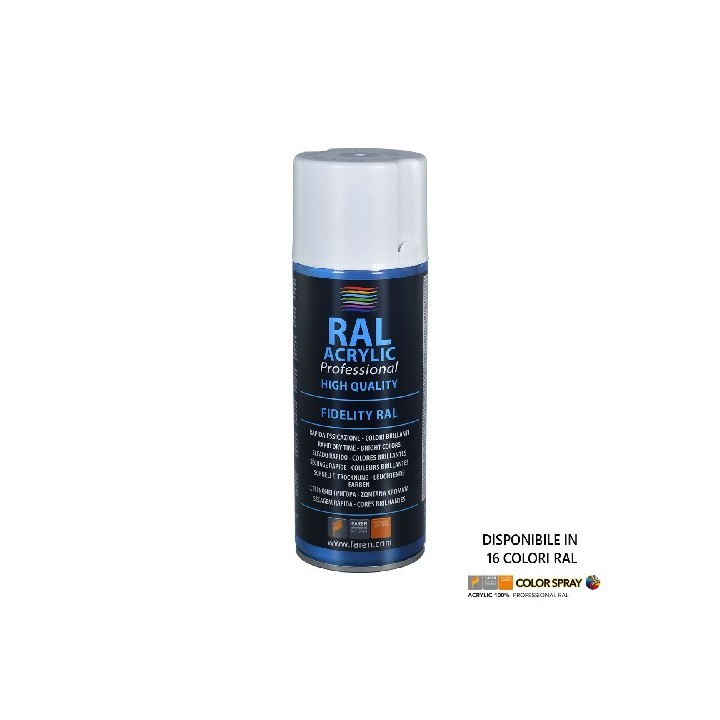 VERNICE ACRILICA SPRAY RAL1007 Giallo Cromo