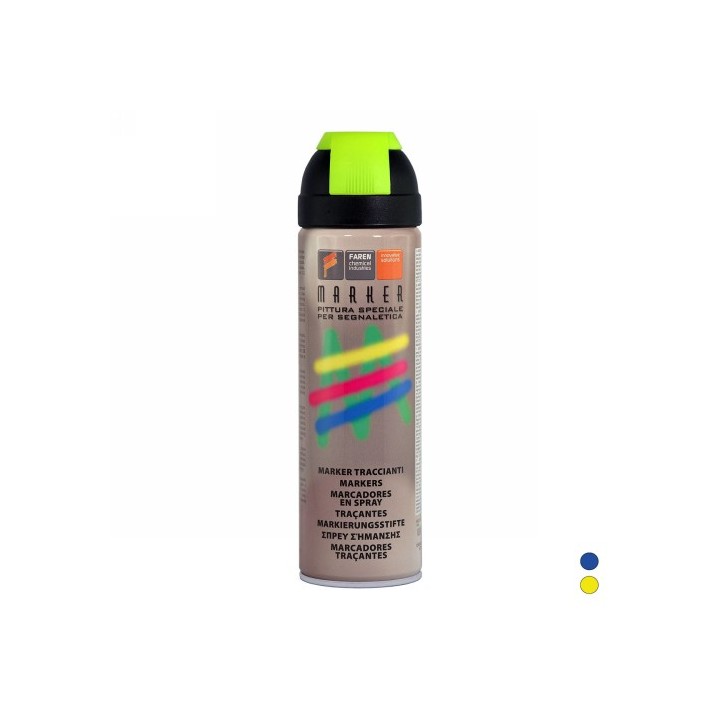 VERNICE SPRAY MARKER TRACCIANTE Giallo Fluo 400 ml