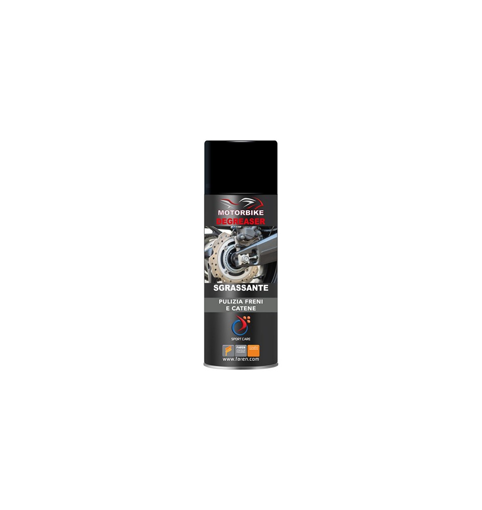 PULITORE IMPIANTI FRENANTI E CATENE MOTO DEGREASER 200 ml