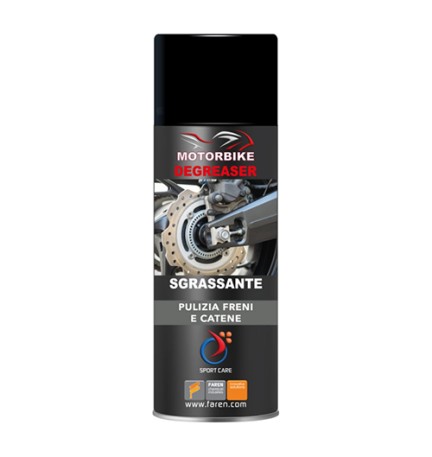PULITORE IMPIANTI FRENANTI E CATENE MOTO DEGREASER 200 ml