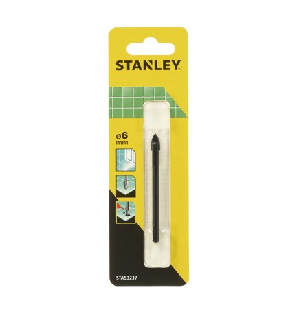 STANLEY STA53237 PUNTA VETRO E CERAMICA 6 MM
