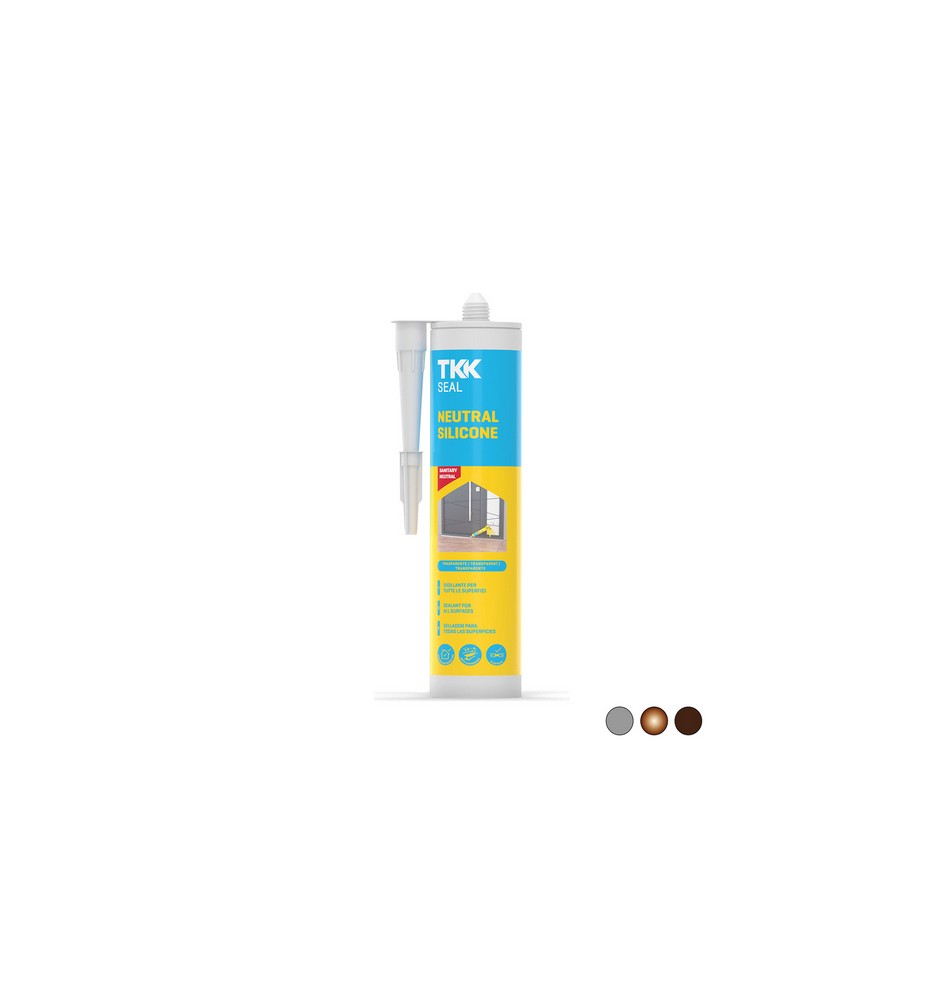 SILICONE SEAL NEUTRAL 300 ml - Testa di moro 8017