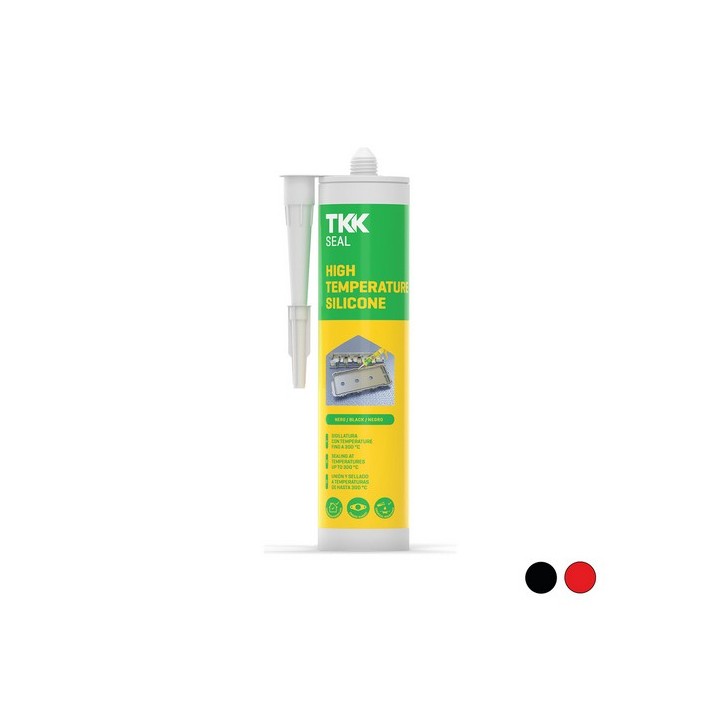 SILICONE SEAL ALTA TEMPERATURA 300 ml - Nero