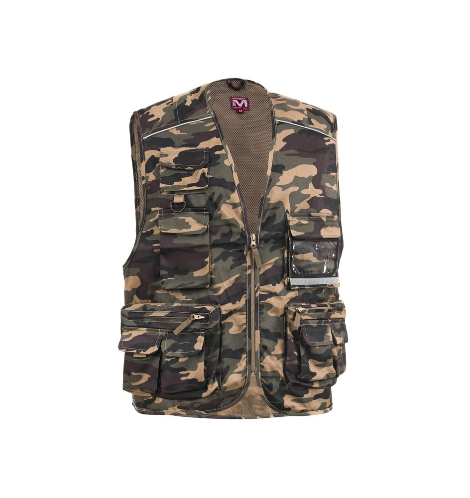GILET POWER CAMOUFLAGE MIS. L