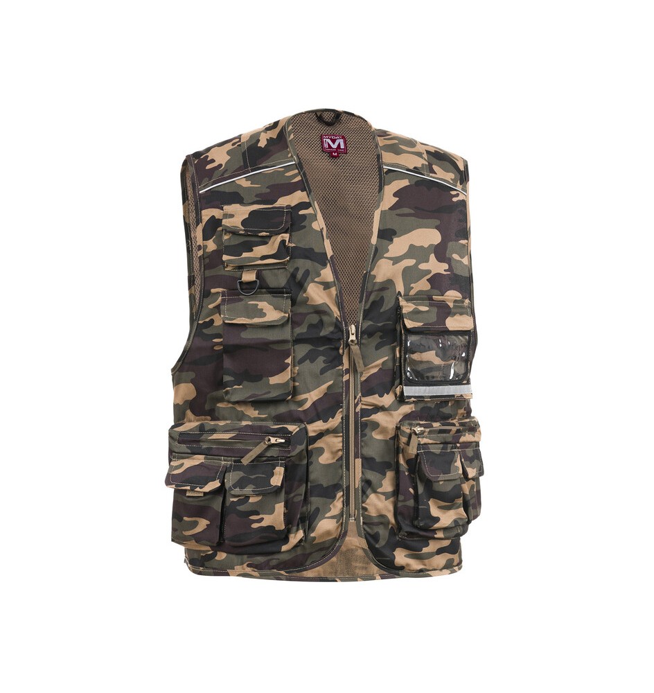 GILET POWER CAMOUFLAGE MIS.M