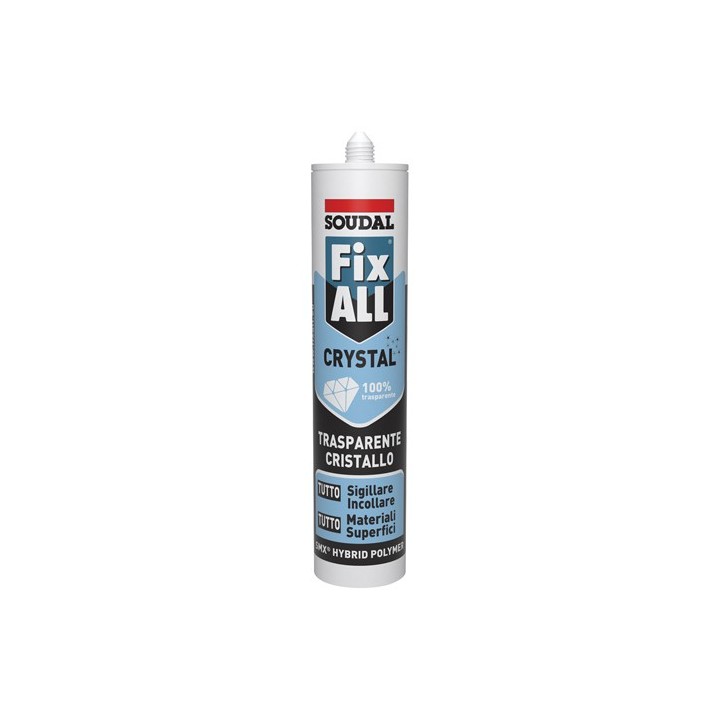 ADESIVO SIGILLANTE FIX ALL CRYSTAL 290 ml