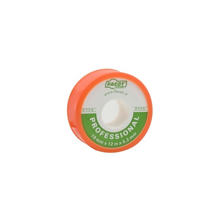 NASTRO P.T.F.E TEFLON PROFESSIONAL H 19 mm x 15 m