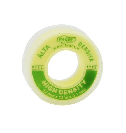NASTRO P.T.F.E TEFLON ORO H 12 mm x 12 m
