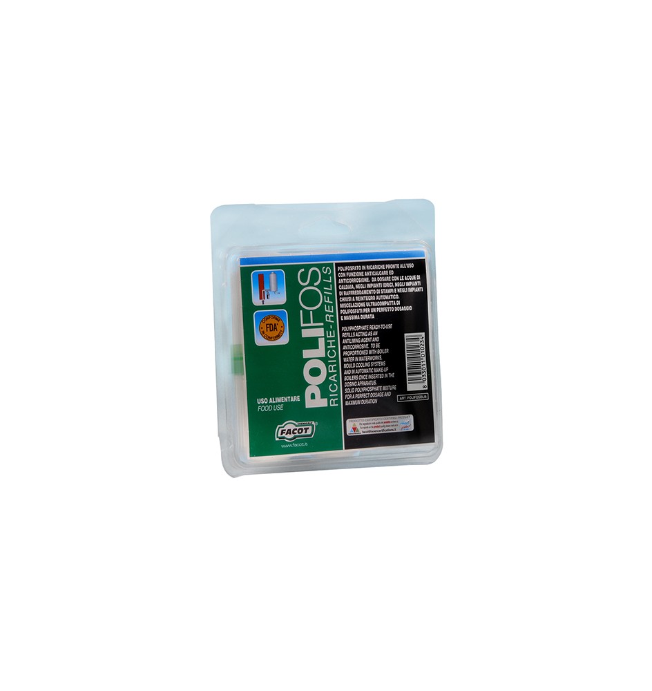 6 PZ RICARICA POLIFOSFATO IN PASTIGLIE "POLIFOS" Blister 6 pz