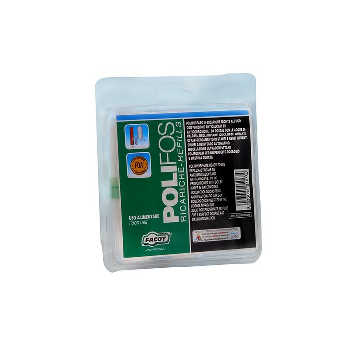 6 PZ RICARICA POLIFOSFATO IN PASTIGLIE "POLIFOS" Blister 6 pz
