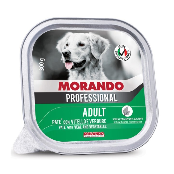 CIBO CANE MORANDO VSC 300 G CARNI CARN BIA CARO