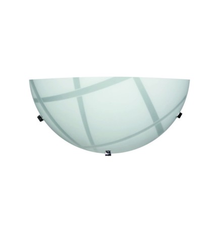 APPLIQUE DARIO 1XE27 CROMO BIANCO