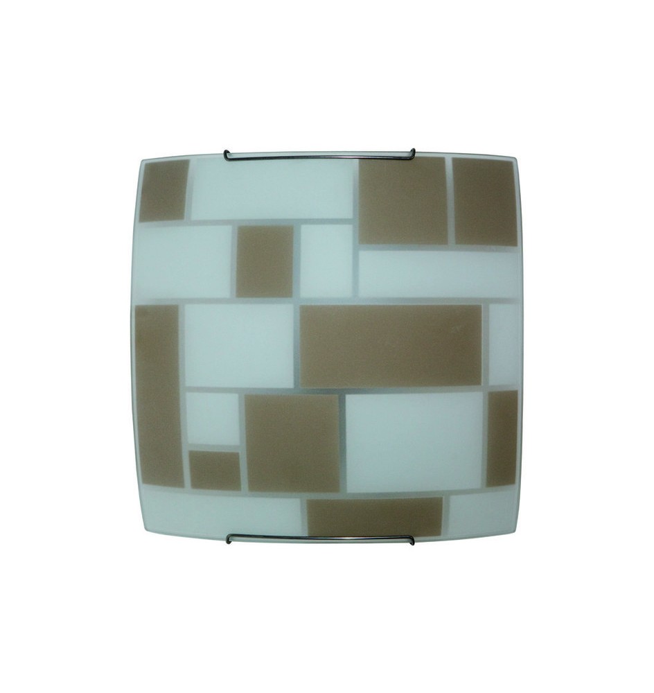 PLAFONIERA DORA D 30 CM 1 LUCE E27 F ACC BCO-MA