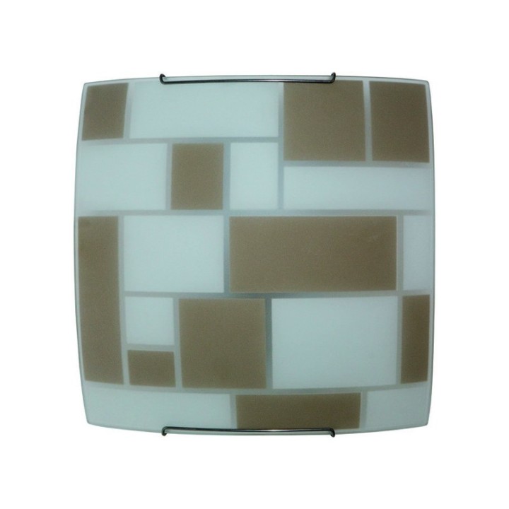 PLAFONIERA DORA D 30 CM 1 LUCE E27 F ACC BCO-MA