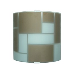 APPLIQUE DORA 1XE27 MONT ARGENTO VETRO BIAN MARR